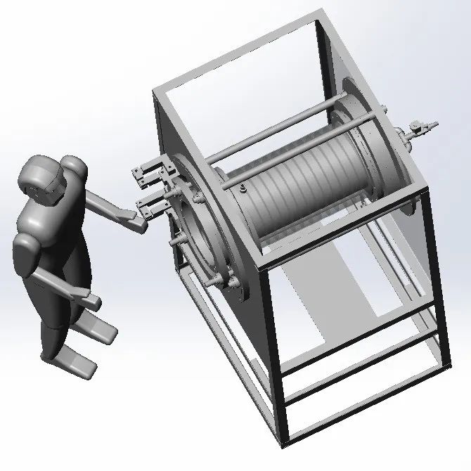 【工程机械】细菌观察研究设备3D模型图纸 Solidworks设计