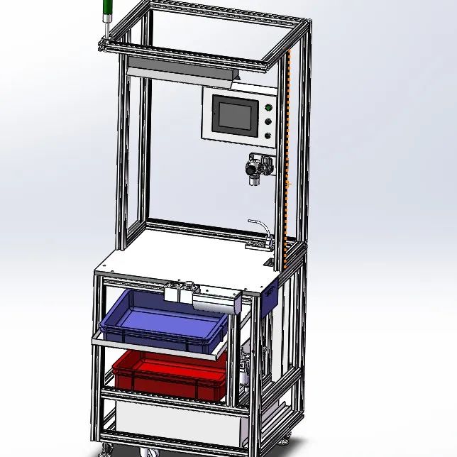 【工程机械】完整的机架结构3D模型图纸 Solidworks设计