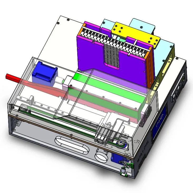 【非标数模】数控车床自动上料机（不间断自动送料）3D模型图纸 Solidworks设计