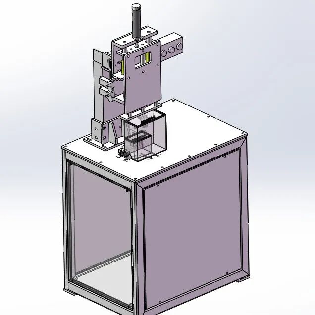 【工程机械】气密性试验机3D数模图纸 STP格式