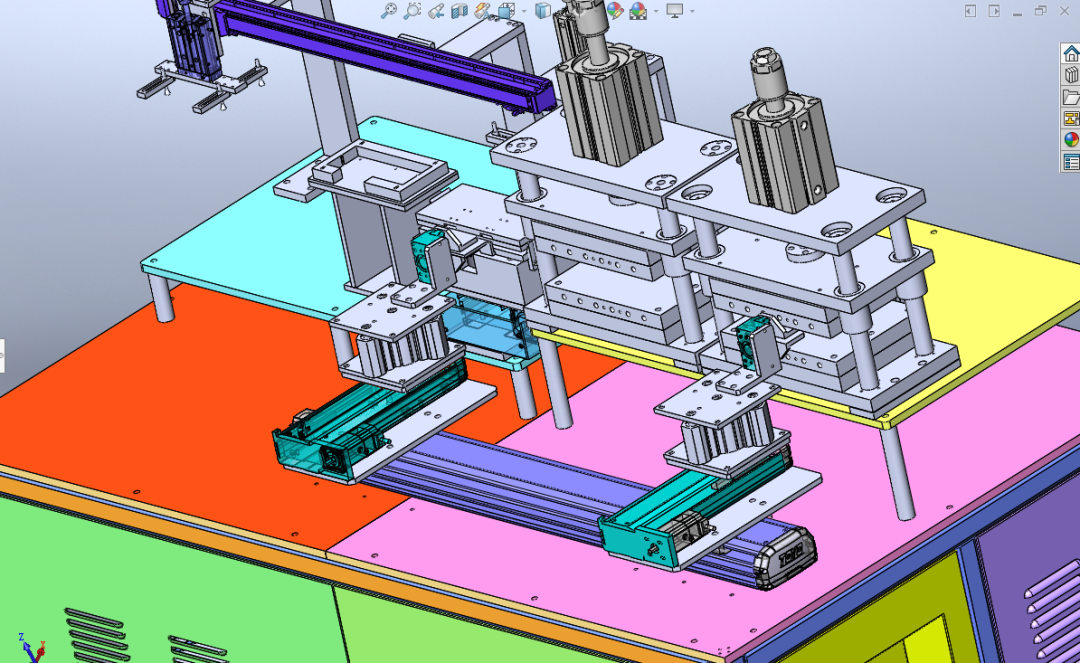 【非标数模】薄膜热起凸自动机3D数模图纸 Solidworks设计_SolidWorks-仿真秀干货文章