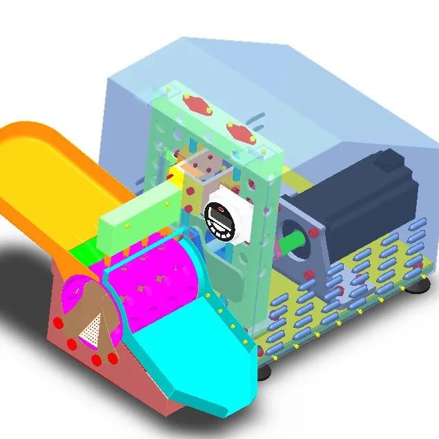 【非标数模】樱桃去核机3D数模图纸 Solidworks设计 附STEP