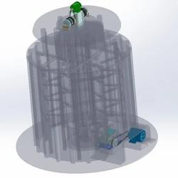 【工程机械】自行车立体车  库3D数模图纸 Solidworks设计 附STP