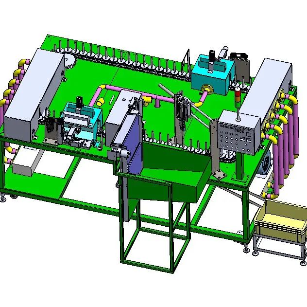 【非标数模】自动焊管机3D数模图纸 Solidworks设计