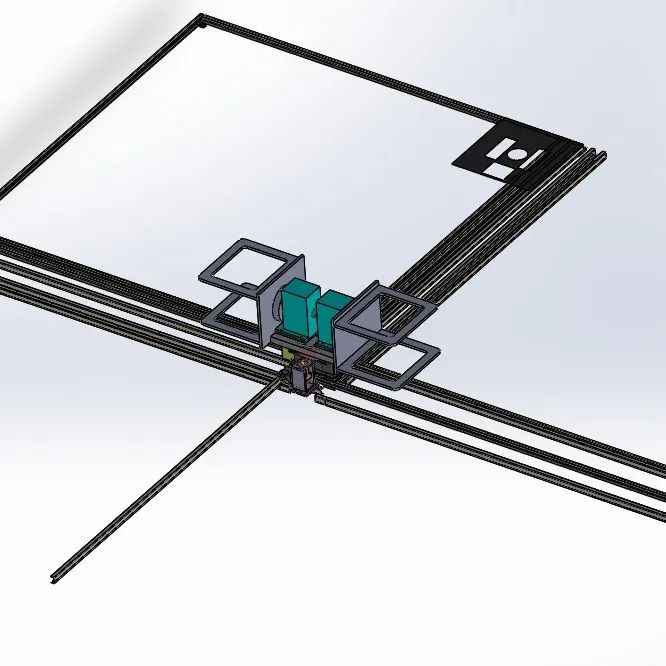 【工程机械】三轴转台3D图纸 Solidworks设计