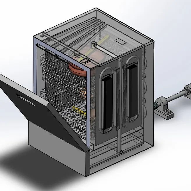 【工程机械】新型洗碗机3D数模图纸 Solidworks设计
