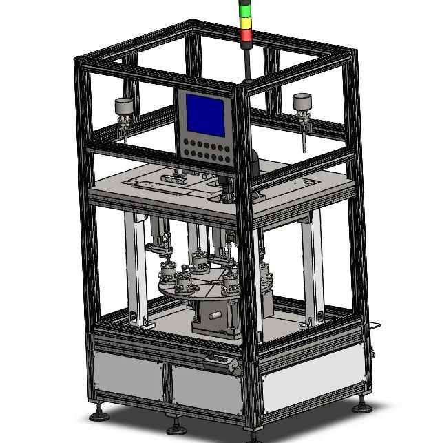 【非标数模】油泵分配器装配机3D数模图纸 Solidworks设计