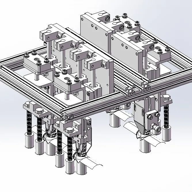 【工程机械】机器人专用的夹持机3D数模图纸 Solidworks设计