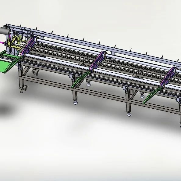 【非标数模】汽车油管封堵自动化设备3D数模图纸 Solidworks设计