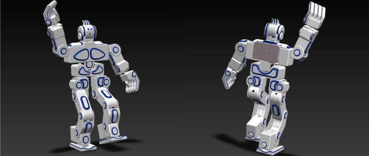 【机器人】Humoanoid（人型机器人玩具）RoboSavvy 3D模型图纸 
