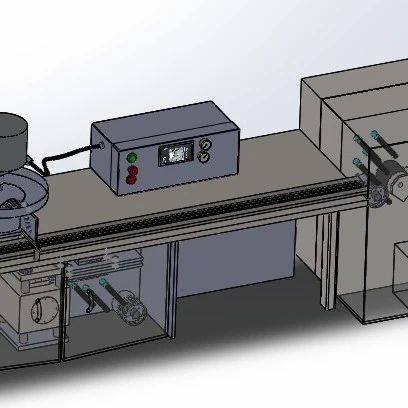 【非标数模】softbox包装机3D数模图纸 Solidworks设计