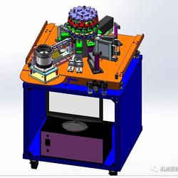 【非标数模】半导体多功能测试分类一体机3D数模图纸 Solidworks设计
