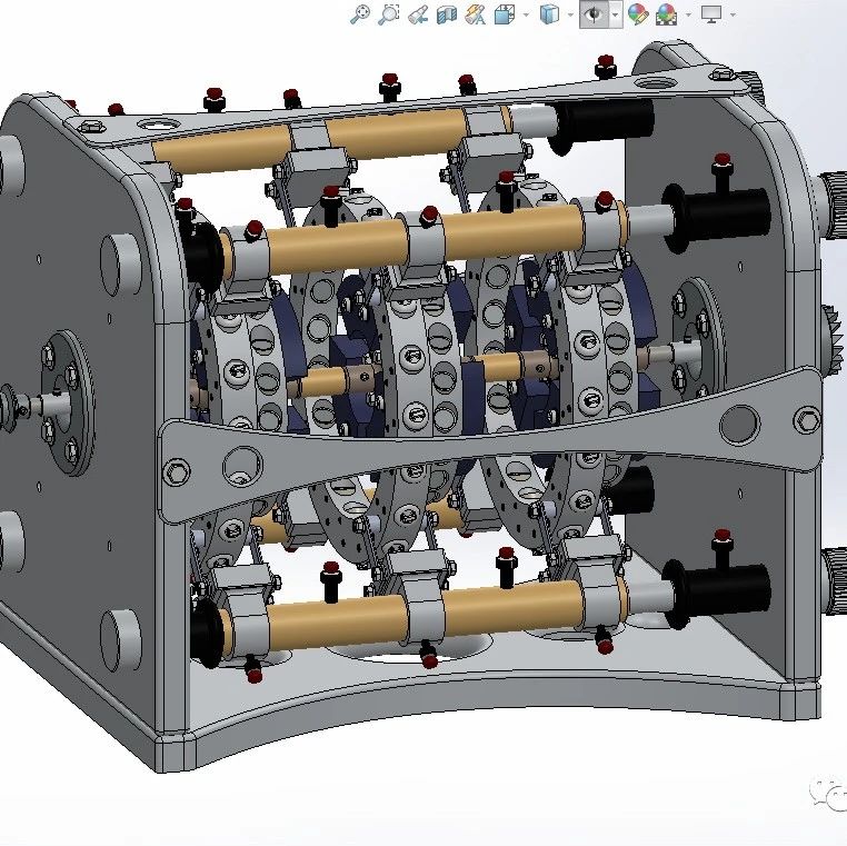 【工程机械】磁电机3D数模图纸 Solidworks设计