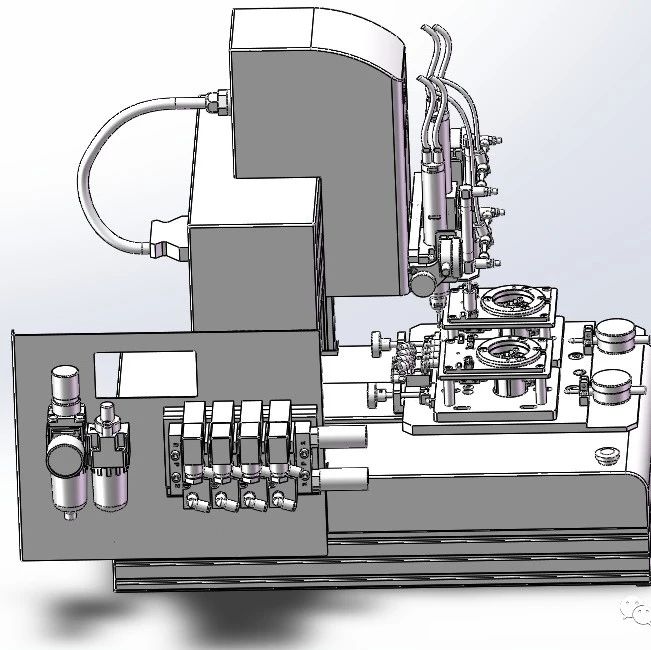 【工程机械】数控微型折边机3D数模图纸 Solidworks设计 附STEP