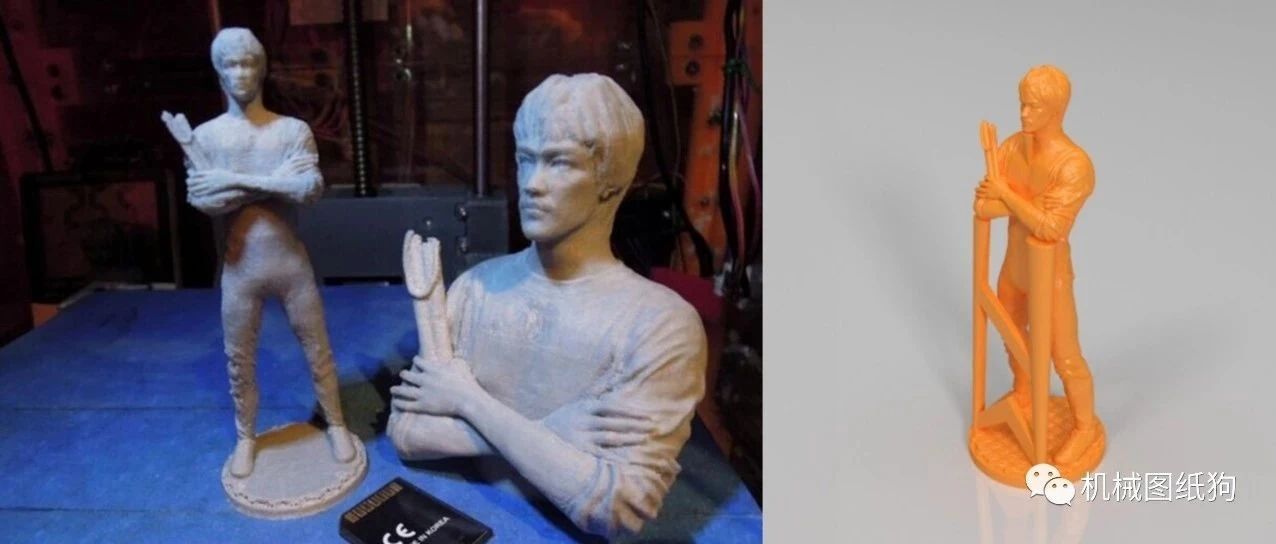 【3D打印】李小龙模型3D打印图纸 STL格式
