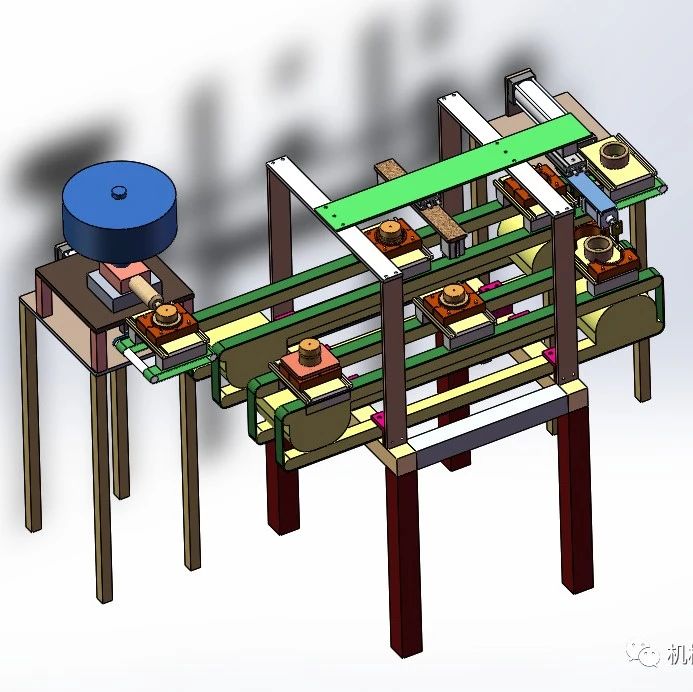 【农业机械】芋头圈加工机3D数模图纸 Solidworks设计