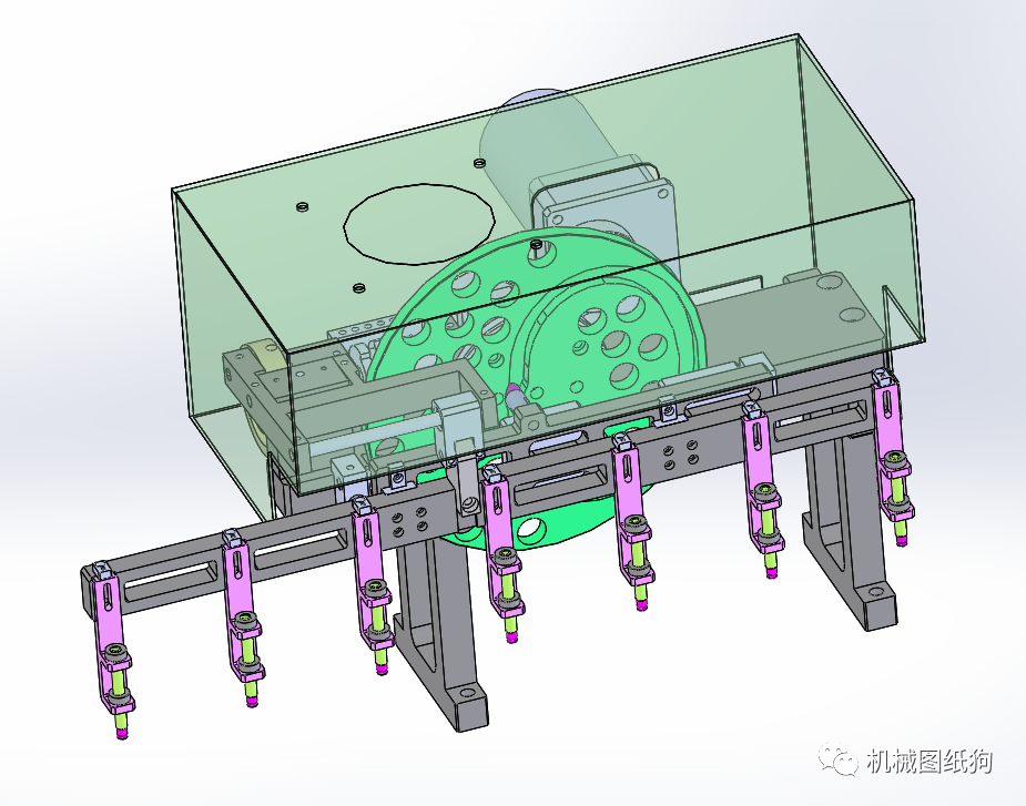 【非标数模】凸轮机械手上下横移机构3d图纸 Solidworks设计 Solidworks 仿真秀干货文章