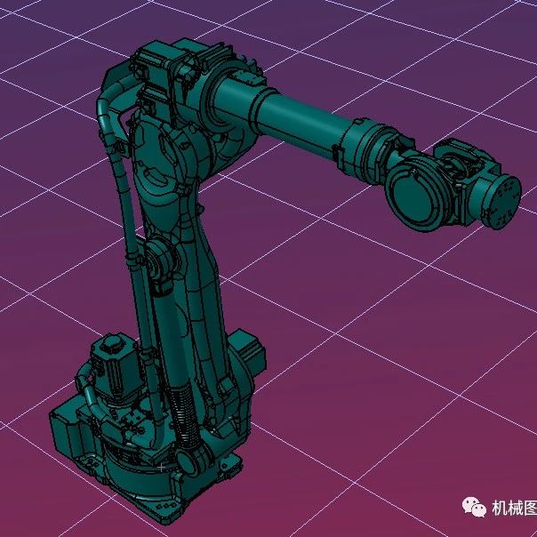 【机器人】安川MS165机器人造型3D图纸 STP格式