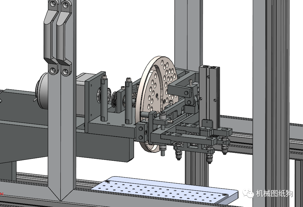 【非标数模】凸轮快速机械手搬运设备3d图纸 Solidworks设计 附x T Solidworks 仿真秀干货文章