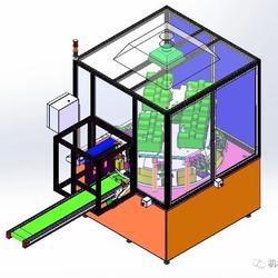 【非标数模】电路板自动焊锡机3D数模图纸 Solidworks设计