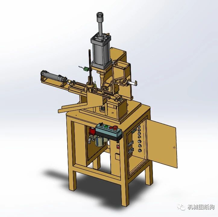 【非标数模】微电机转子铁芯自动冲芯机3D数模图纸 Solidworks设计