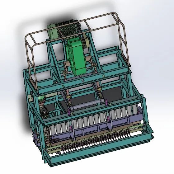 【工程机械】多条开坯机3D数模图纸 Solidworks设计 附STEP