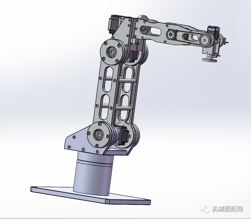 【机器人】高度灵活小机械手3d数模图纸 Solidworks设计 附step Igs Solidworks 机器人 仿真秀干货文章