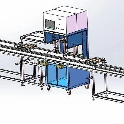 【工程机械】喷码机模具台架3D数模图纸 Solidworks设计