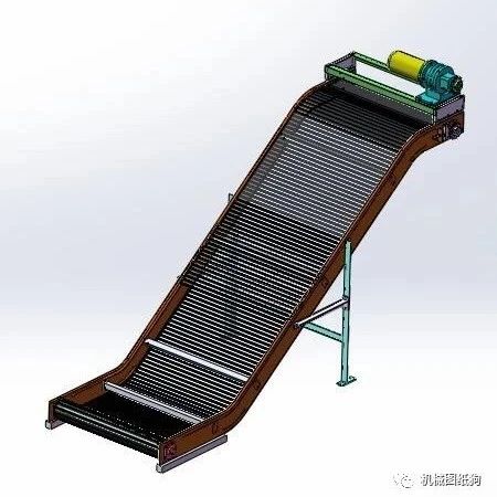 【工程机械】2700履带传送机3D数模图纸 Solidworks设计