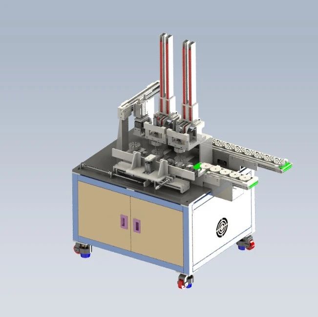 【非标数模】转子插磁钢机3D数模图纸 Solidworks设计 附IGS STEP