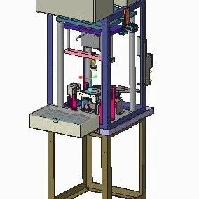 【非标数模】打标码机设备3D数模图纸 Cero设计