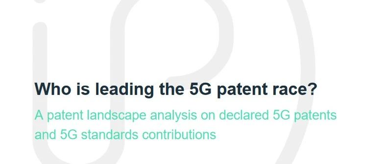 Who Leads the 5G Patent Race