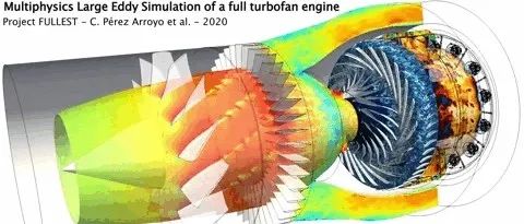 惊呆了老铁！20亿网格，整个飞机发动机的CFD计算你见过吗