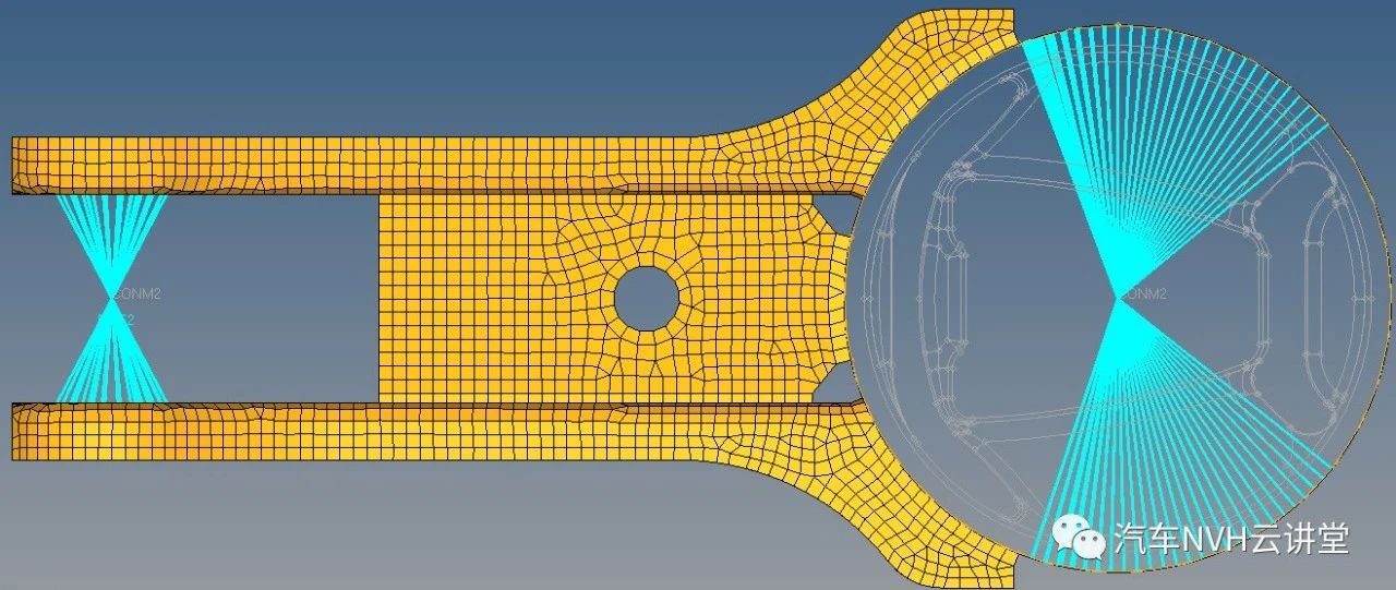 基于HYPERMESH的抗扭拉杆悬置自由模态分析研究