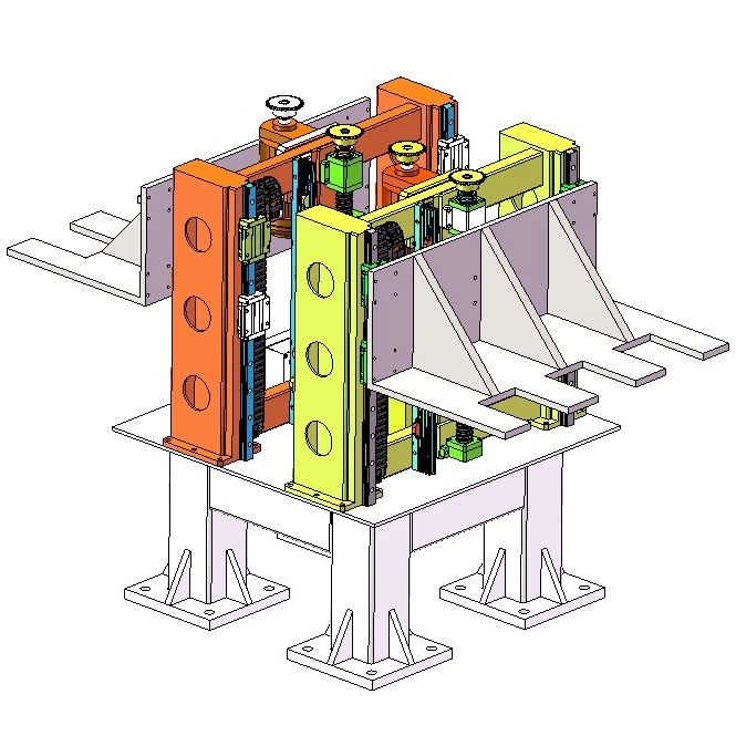 【工程机械】重力提升机3D数模图纸 Solidworks设计 附STEP IGS