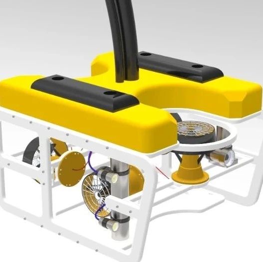 【海洋船舶】Remotely Operated Vehicle ROV远程遥控潜水器简易模型