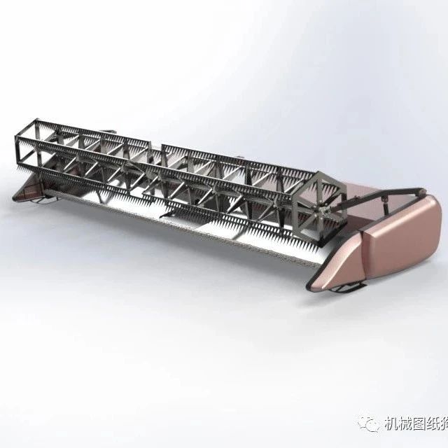 【农业机械】plataforma农业机械机构3D数模图纸 Solidworks设计