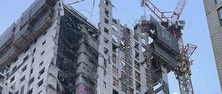 突发：韩国光州一高层在建高层建筑发生连续倒塌