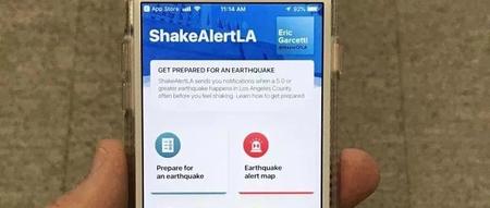 期待已久的洛杉矶地震预警APP现在已经可以下载
