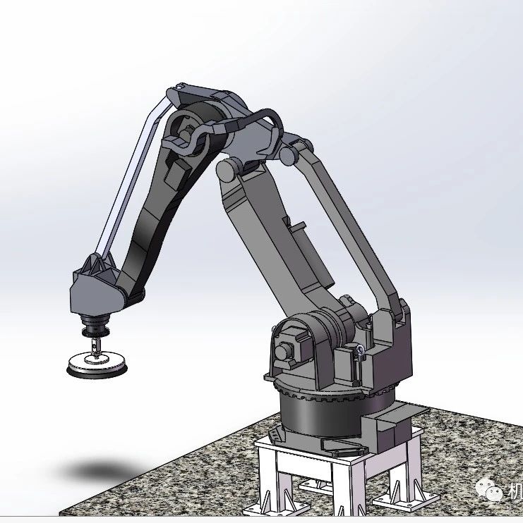 【机器人】工业搬运机器人3D数模图纸 Solidworks设计 附STEP