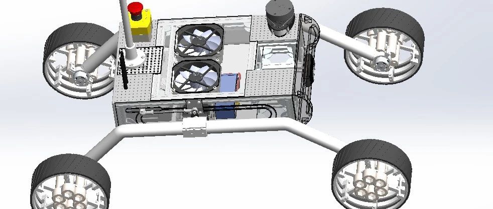 【农业机械】Agriculture Robot农业机器人3D数模图纸 Solidworks设计 