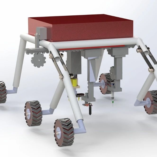 【农业机械】Agriculture Vehicle农用作业机器人小车3D图纸 