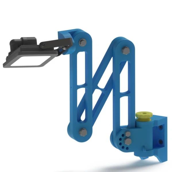 【工程机械】lamp for workbench工作台伸缩臂台灯3D数模图纸 