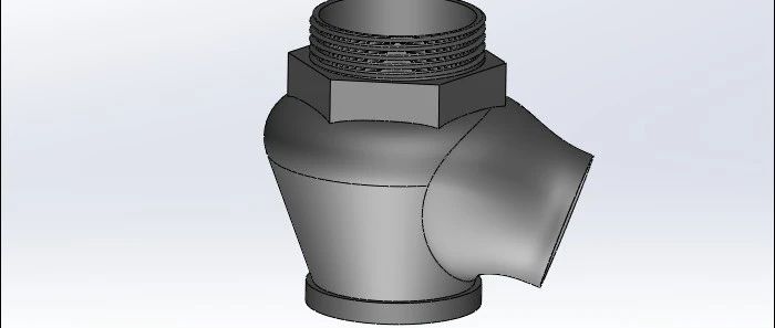 SolidWorks建模练习（33）：阀门