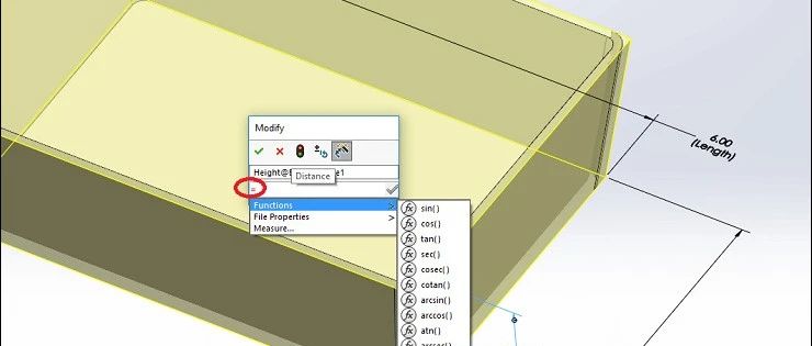SOLIDWORKS如何在方程式中使用IF语句？