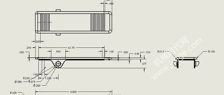 如何使用SolidWorks自动排列尺寸将尺寸对齐？