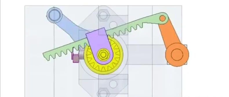 机械动图第440期：抓取机构动图，对于机械设计师来说这个是宝
