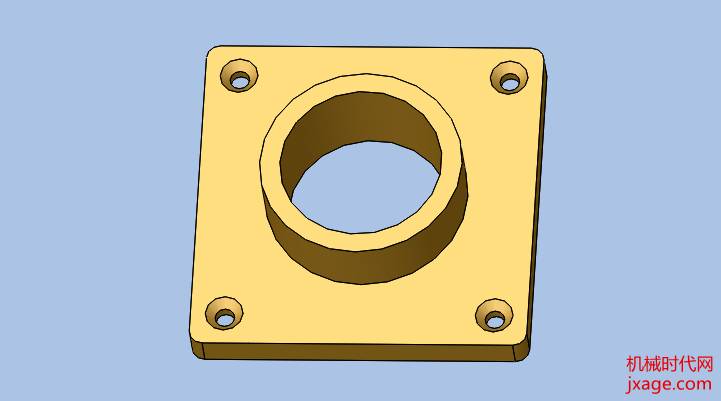 solidworks如何使用孔特征？