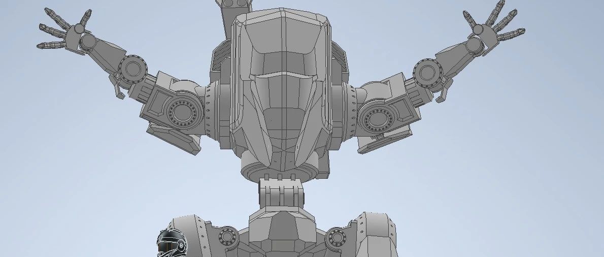 【机器人】Titan mech V3机器人3D数模图纸 STP格式