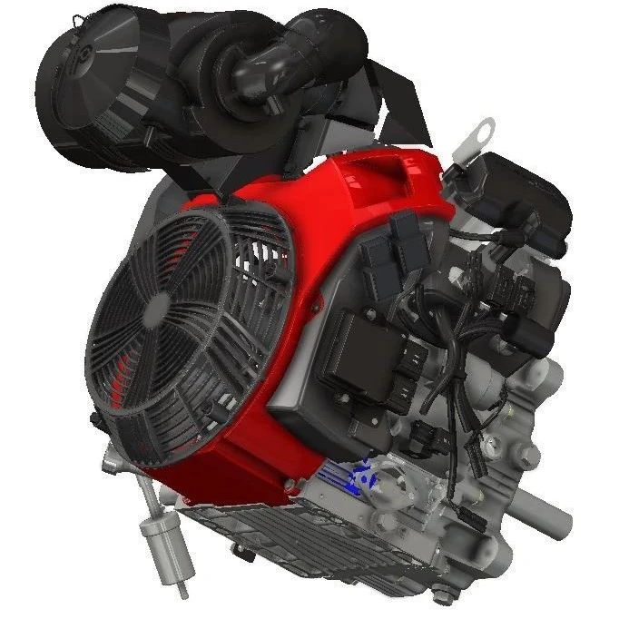 【发动机电机】本田iGXV700-800发动机3D数模图纸 Solidworks设计